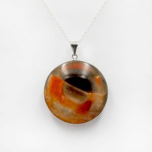 Fire Agate Pendant