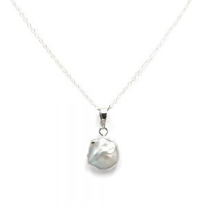 Natural Pearl Stone Pendant