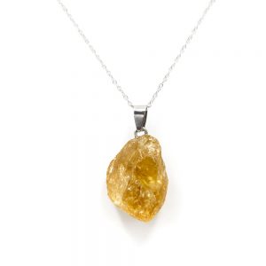 Natural Yellow Quartz Pendant