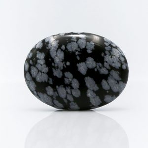 Obsidian Snowflake Stone