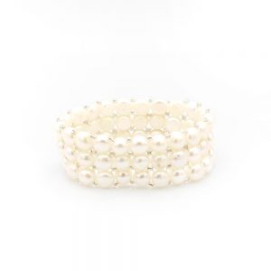 Triple Strand Fresh Water Pearl Bracelet