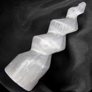 Selenite Small Spiral Tower