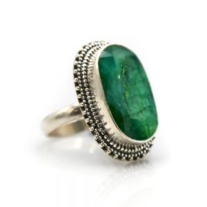 Indian Emerald Ring