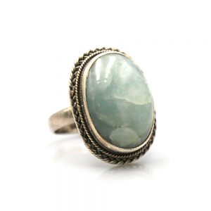 Aquamarine Stone Ring