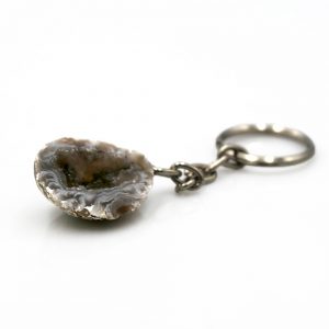 Druzy Agate Keyring