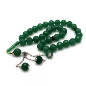 Green Carnelian Prayer Beads