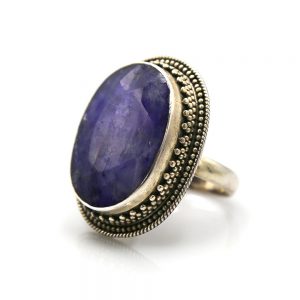 Indian Blue Sapphire Ring