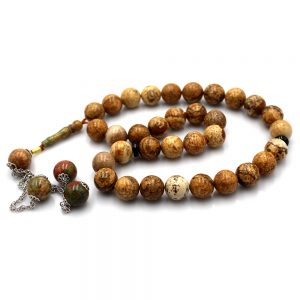 Picture Jasper Prayer Beads