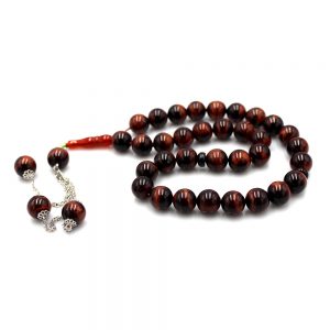 Red Tiger Eye Prayer Beads