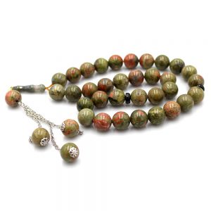 Unakite Jasper Prayer Beads