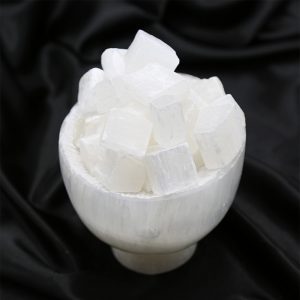Selenite Cube Bowl