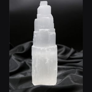 Selenite Tower Lamp